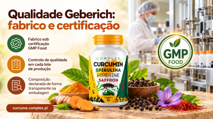 Curcuma Complex — pipérine BioPerine pour une meilleure absorption de la curcumine