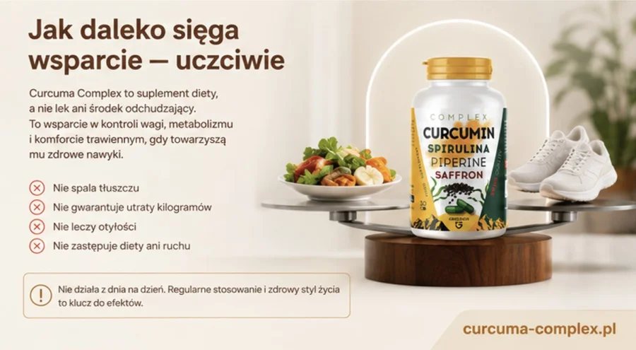 Curcuma Complex — suplement diety wspierający kontrolę wagi