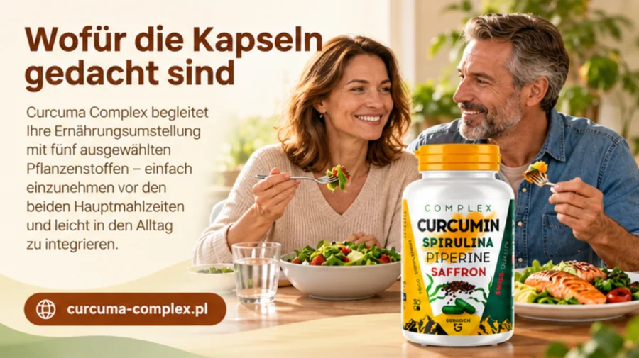 Curcuma Complex – wofür die Kapseln in Österreich gedacht sind